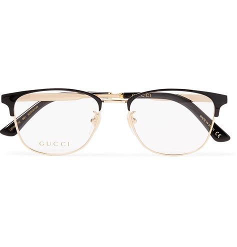 black and gold gucci eyeglasses|Gucci transition glasses.